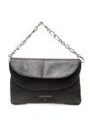 Patrizia Pepe Chain-strap Shoulder Bag In Black