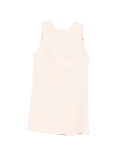 Patrizia Pepe Chain-detail Mini Dress In Pink