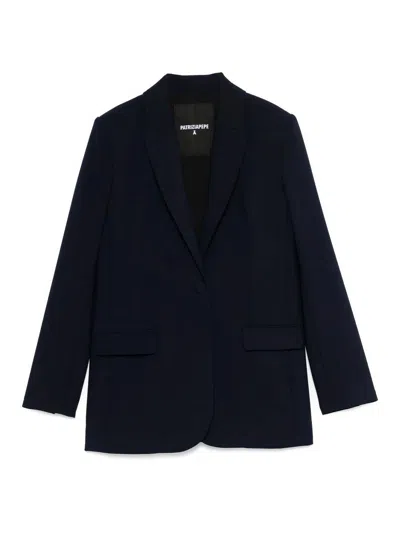 Patrizia Pepe Jacket In Blue