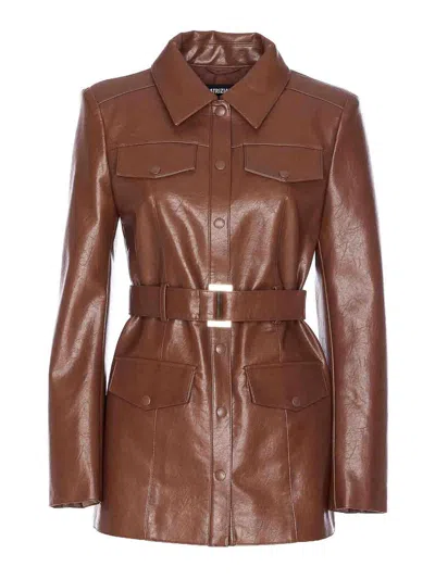 PATRIZIA PEPE CHAQUETA CASUAL - MARRÓN