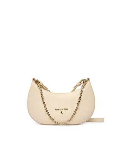 Patrizia Pepe Chic Mini Bag For Women In Neutral