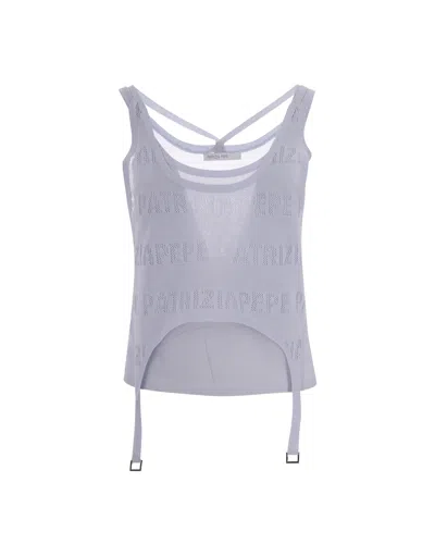 Patrizia Pepe Chic Mini Top For Women In Multi