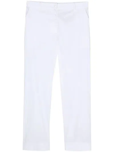 Patrizia Pepe Chino Pants In White
