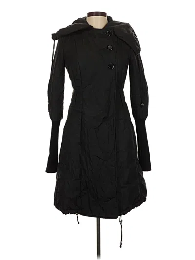 Pre-owned Patrizia Pepe Coat In Black