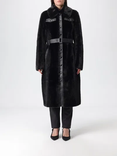 PATRIZIA PEPE COAT PATRIZIA PEPE WOMAN COLOR BLACK,435700002
