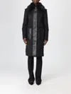 Patrizia Pepe Coat  Woman Color Black In Black