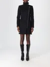 Patrizia Pepe Coat  Woman Color Black In Black