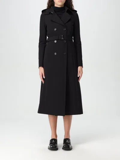 Patrizia Pepe Coat  Woman Color Black In Schwarz