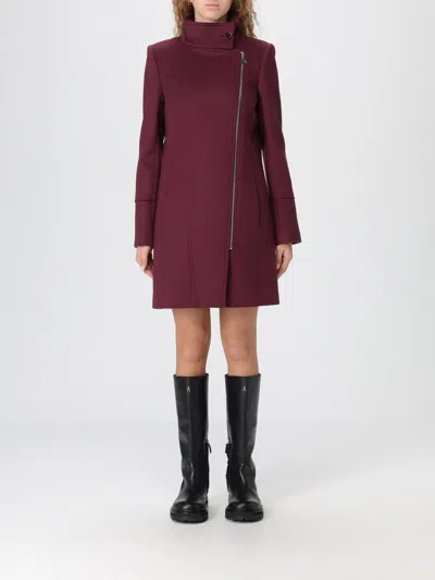 Patrizia Pepe Coat  Woman Color Burgundy In Brown