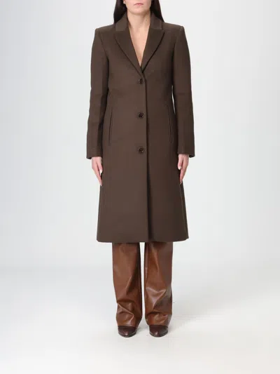 Patrizia Pepe Coat  Woman Color Cocoa In Brown