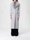 Patrizia Pepe Coat  Woman Color Grey In Gray