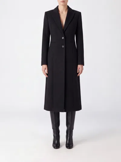 Patrizia Pepe Coat Woman Color Black