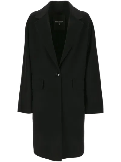 Patrizia Pepe Coat  Woman Color Black In Schwarz