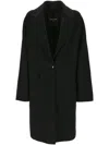 Patrizia Pepe Coat  Woman Color Black In Black