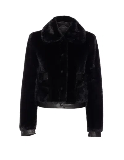 Patrizia Pepe Coatsjackets In Black