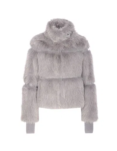 Patrizia Pepe Coatsjackets In Gray
