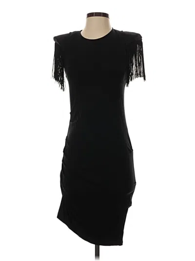 Pre-owned Patrizia Pepe Cocktail Dress In Black