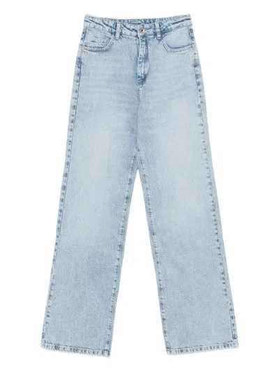 Patrizia Pepe Cotton Jeans In Blue