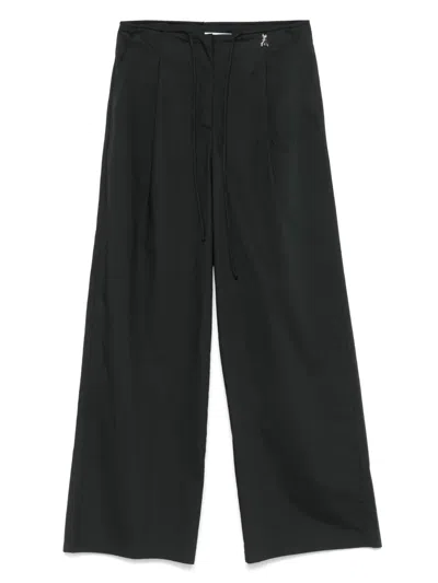 Patrizia Pepe Cotton Palazzo Pants