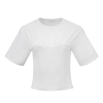 PATRIZIA PEPE COTTON WOMEN'S T-SHIRT