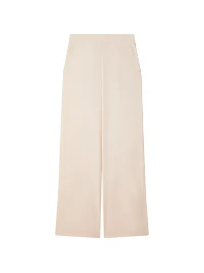 Patrizia Pepe Crepe Palazzo Pants In Pink