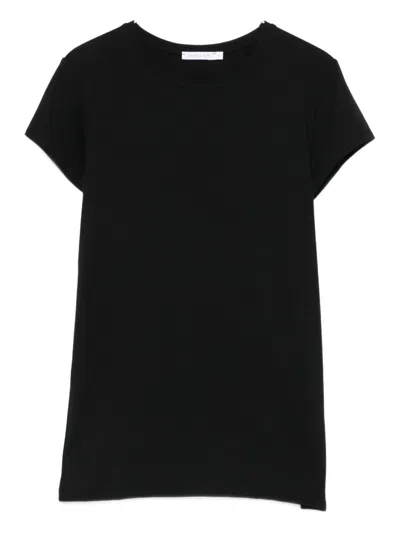 Patrizia Pepe Crew-neck T-shirt In Blue