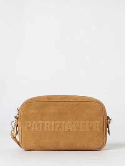 Patrizia Pepe Crossbody Bag  Woman Color Natural In Brown