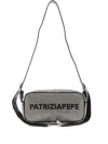 Patrizia Pepe Schultertasche Mit Kristallen In Silver