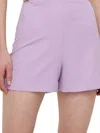 Patrizia Pepe Cut-out Detail Shorts In Purple