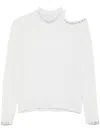 PATRIZIA PEPE CUT-OUT SWEATER