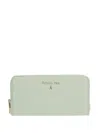 Patrizia Pepe Damen Zipper-detail Wallet In Green