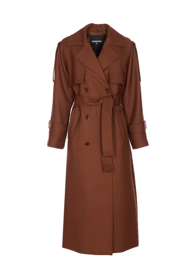 PATRIZIA PEPE DOUBLE BREASTED COAT