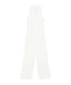 Patrizia Pepe Fitted Polyester Suit With Sharp Lapels And Tailored Silhouette