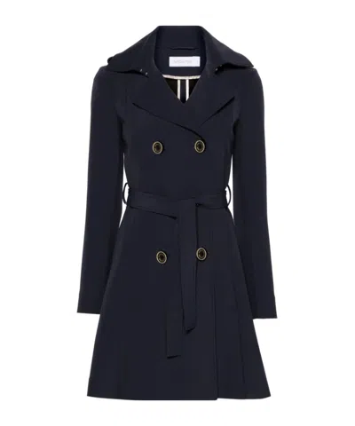PATRIZIA PEPE DOUBLE-BREASTED TRENCH COAT
