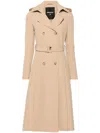 Patrizia Pepe Trench In Brown