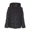 Patrizia Pepe Black Down Jacket In Black