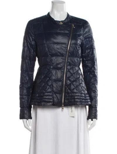 Pre-owned Patrizia Pepe Down Jacket In Blue