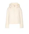 Patrizia Pepe Down Jacket In White