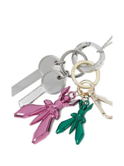 Patrizia Pepe Dragonfly Keyring In Gold