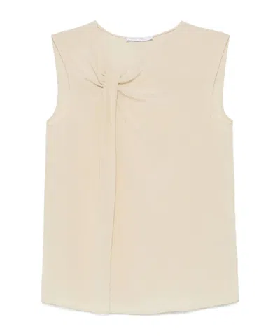 PATRIZIA PEPE DRAPED BLOUSE