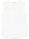 Patrizia Pepe Draping-detailed Top In White