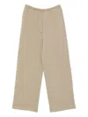 Patrizia Pepe Drawstring Trousers In Neutral