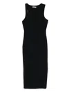 Patrizia Pepe Essential Cut-out Maxi Dress In Black