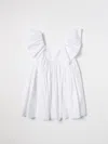 Patrizia Pepe Kleid  Kinder Farbe Weiss In White