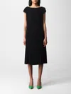 Patrizia Pepe Dress  Woman In Black