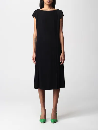 Patrizia Pepe Dress  Woman In Black