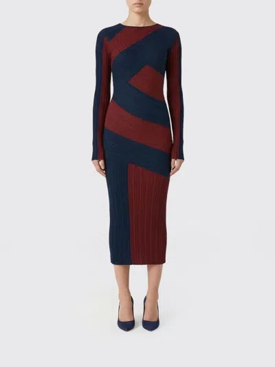 Patrizia Pepe Dress  Woman Color Blue In Black