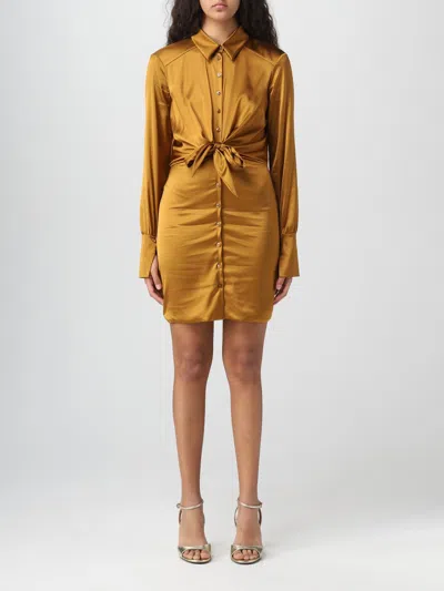 Patrizia Pepe Dress  Woman In Bronze