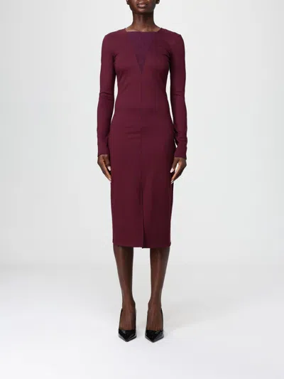 Patrizia Pepe Dress  Woman Color Burgundy