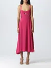Patrizia Pepe Dress  Woman In Fuchsia